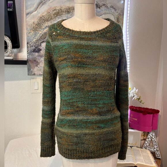 Mossimo Supply Co. Sweaters - Mossimo Women's Green Knit